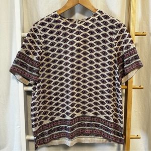Madewell - Silk tee, M, older style
